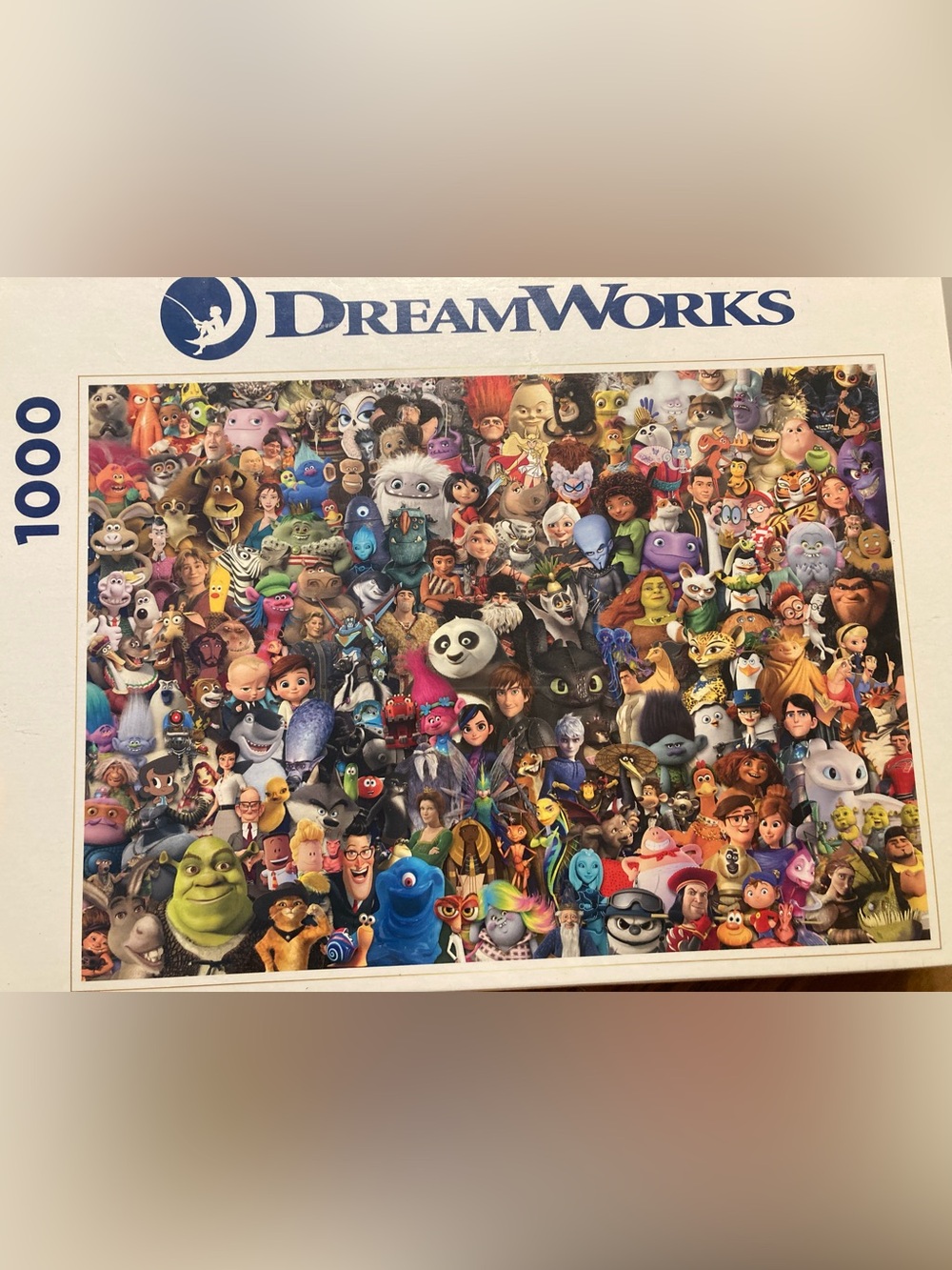 Ravensburger DreamWorks 25th Anniversary Artwork 1000 piece puzzle